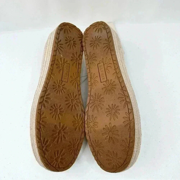 NWT ESPRIT Women’s Carina Loafer Tan Canvas Espadrille Platform Size 11 - Picture 8 of 16
